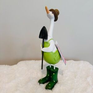 Whimsical Easter Duck Holding Gardening Shovel NEW 2026 Decor